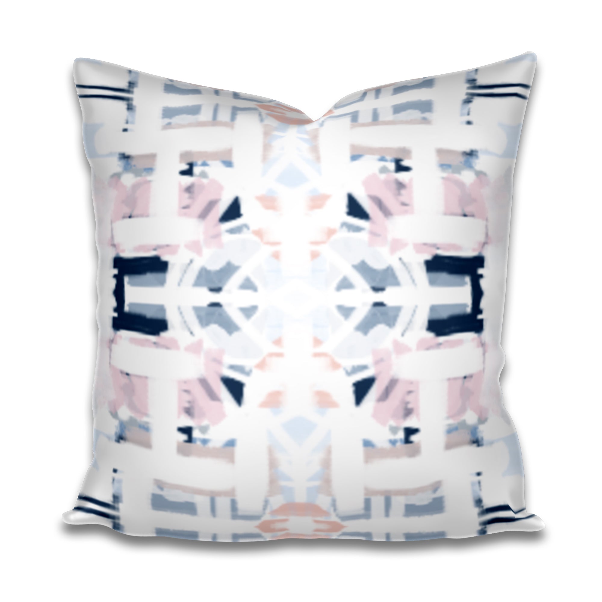 navy and pink pillow, navy and pink pillow cover, navy blush pillow cover