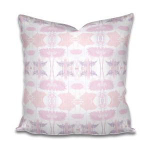lavender pillow cover, pink and lavender pillow, pink purple pillow, pastel pink and purple pillow