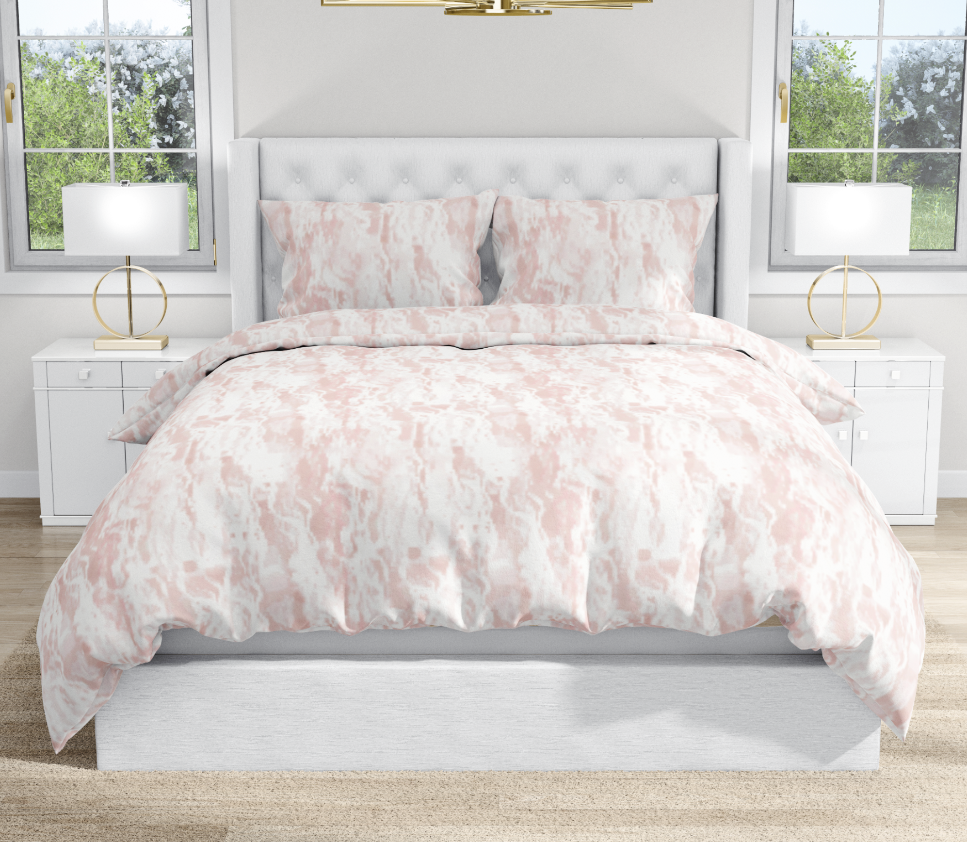 Current Blush Bedding Jennifer Latimer