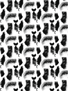 large pattern boldstroke fabric, brushstroke fabric, black paint stroke fabric, large black abstract fabric print