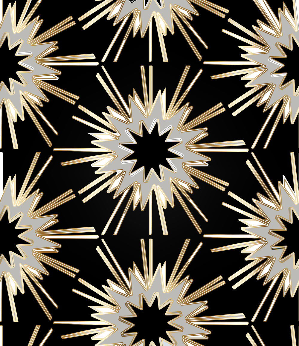 Black white and gold wallpaper deals